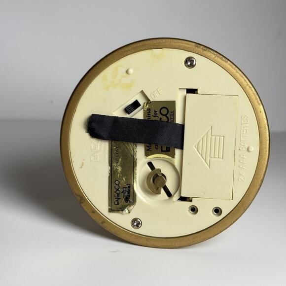 Vintage Enesco 50th Anniversary Bell Music Box Works Bin 2710(01) RARE, GIFT - Picture 6 of 11